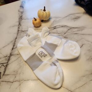 White and Gray Men's Socks